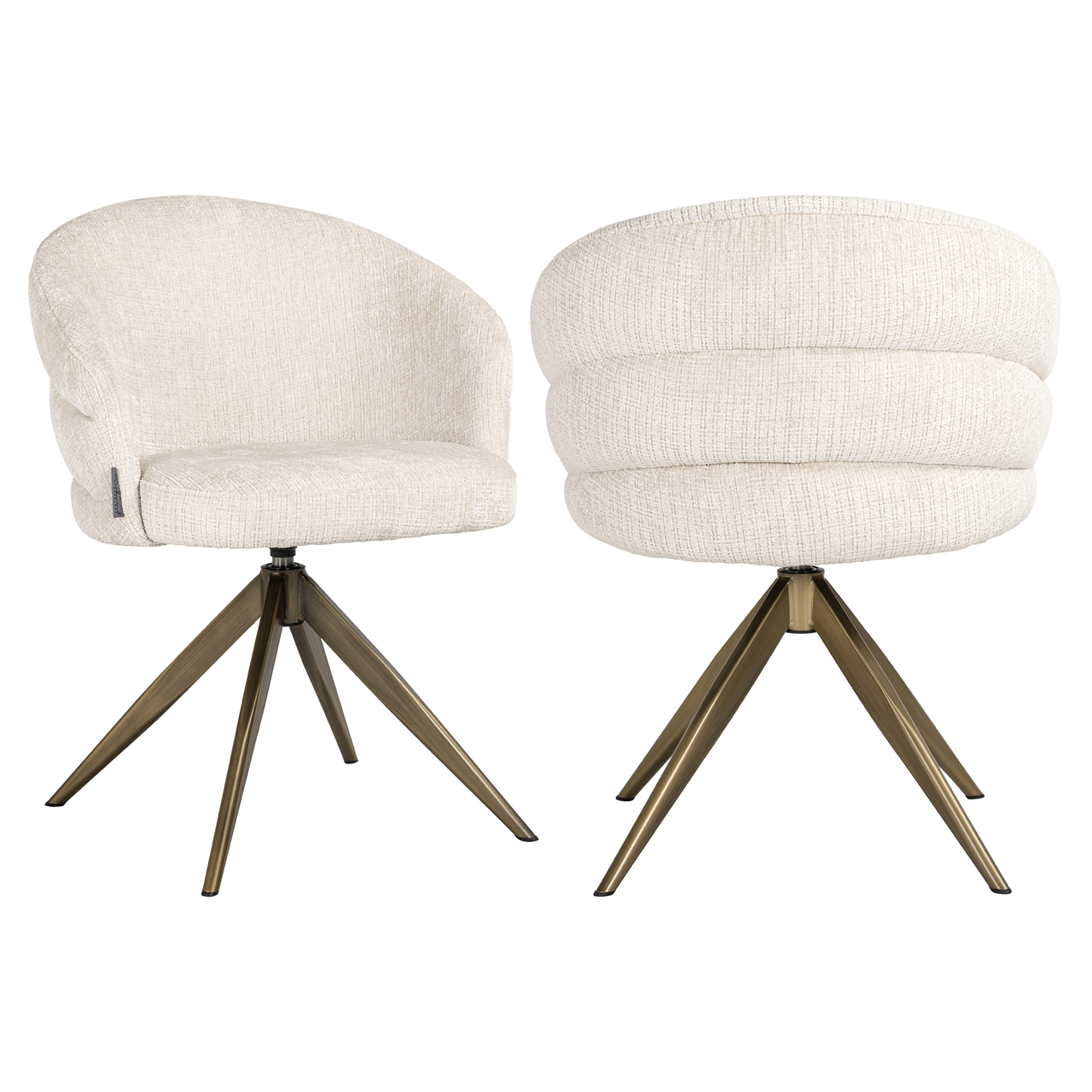 draaistoel 212411 Zendaya niagara beige