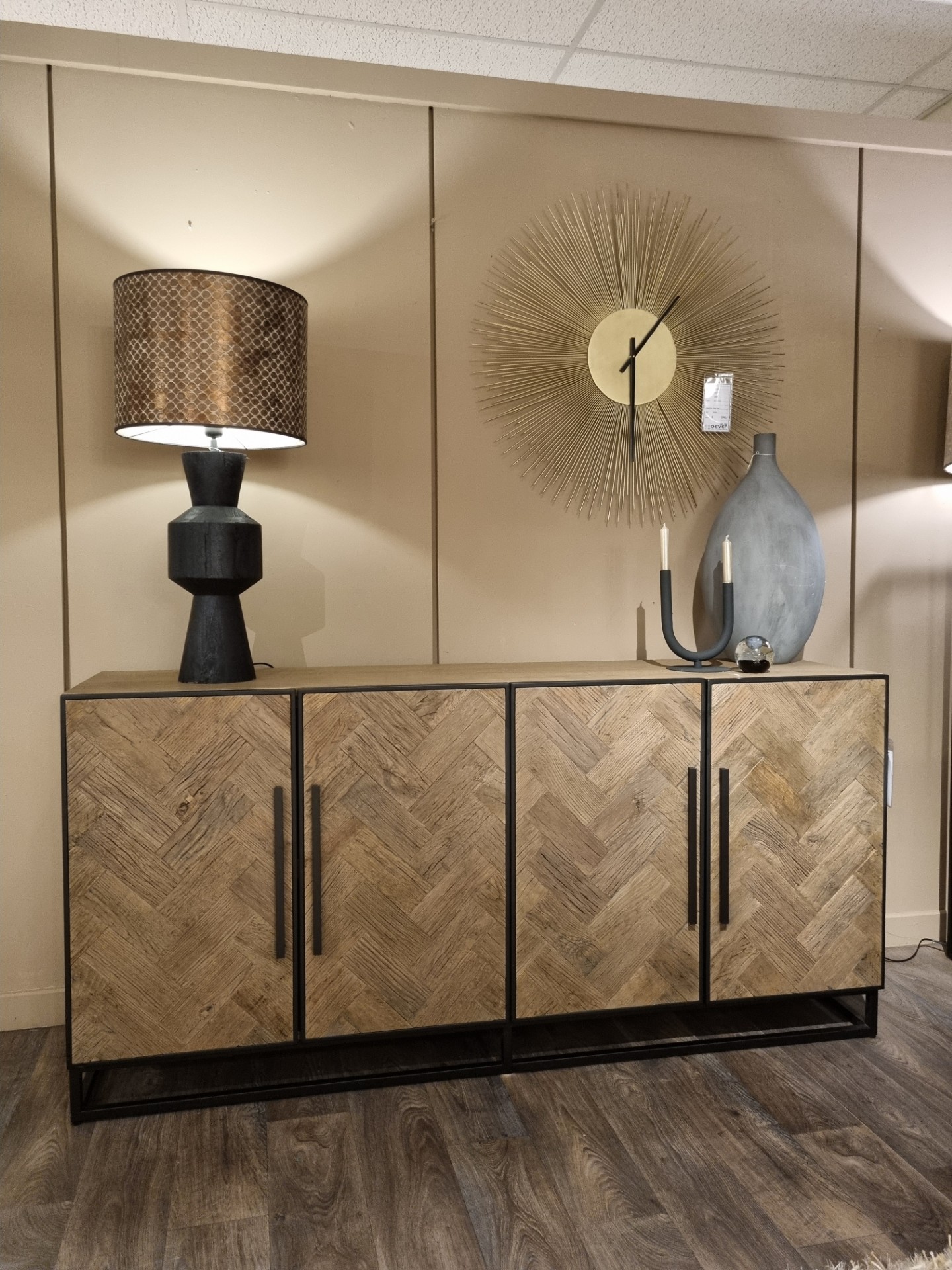 dressoir herringbone. sfeer