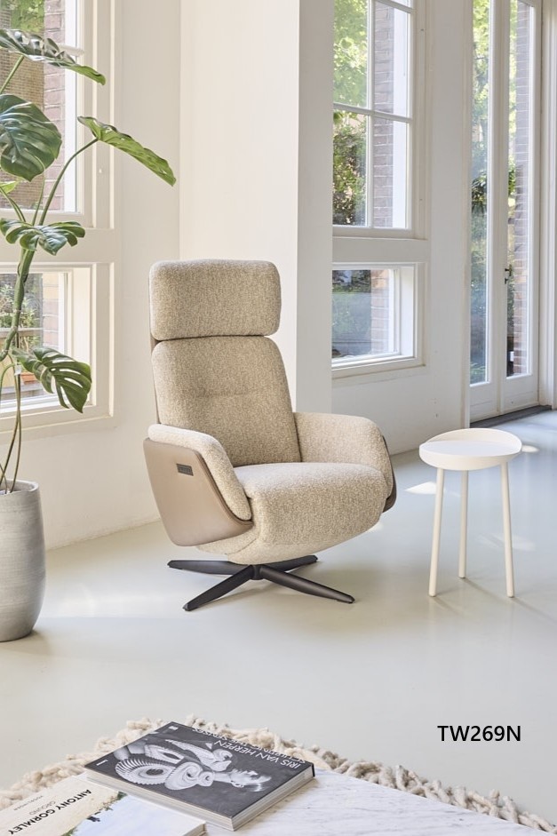relax fauteuil TW269N stof leder-2