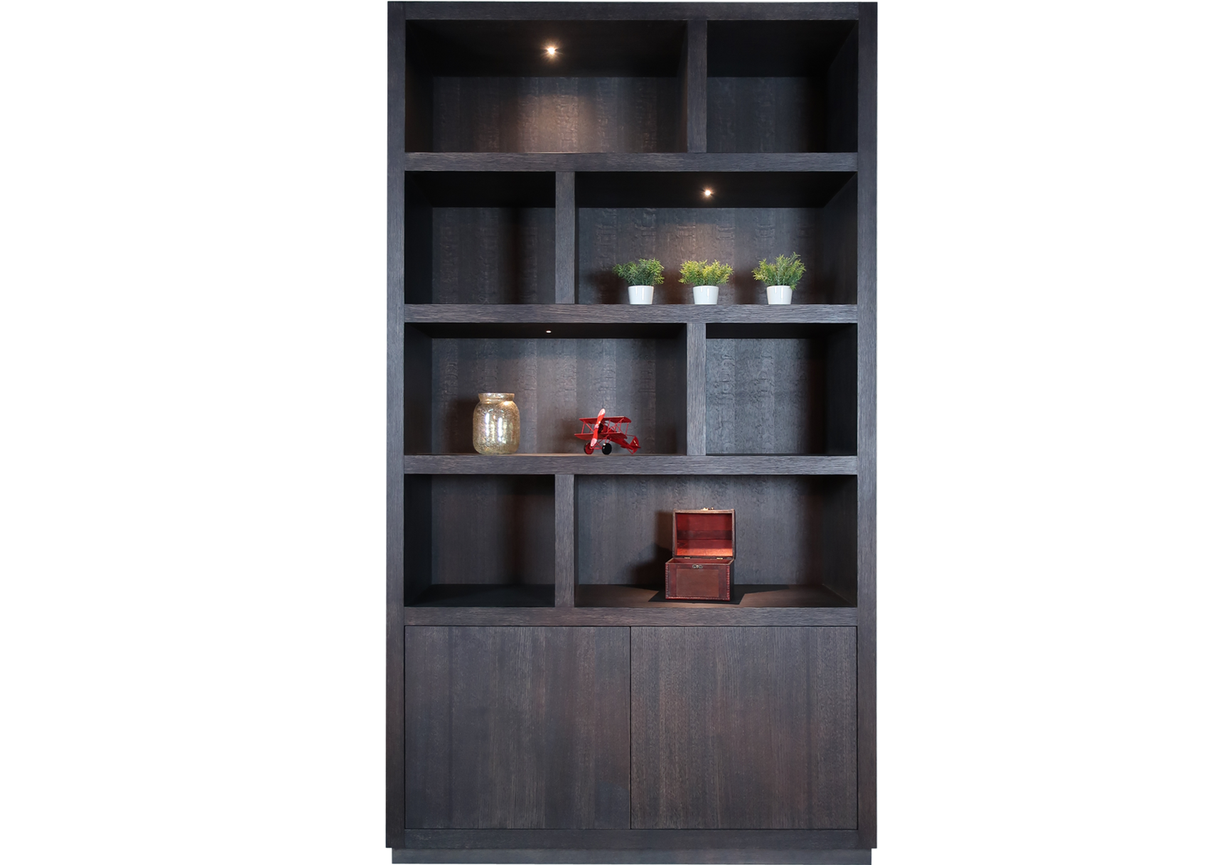 Type-X Marque Hoge kast 130 cm met 2 deuren op plint2