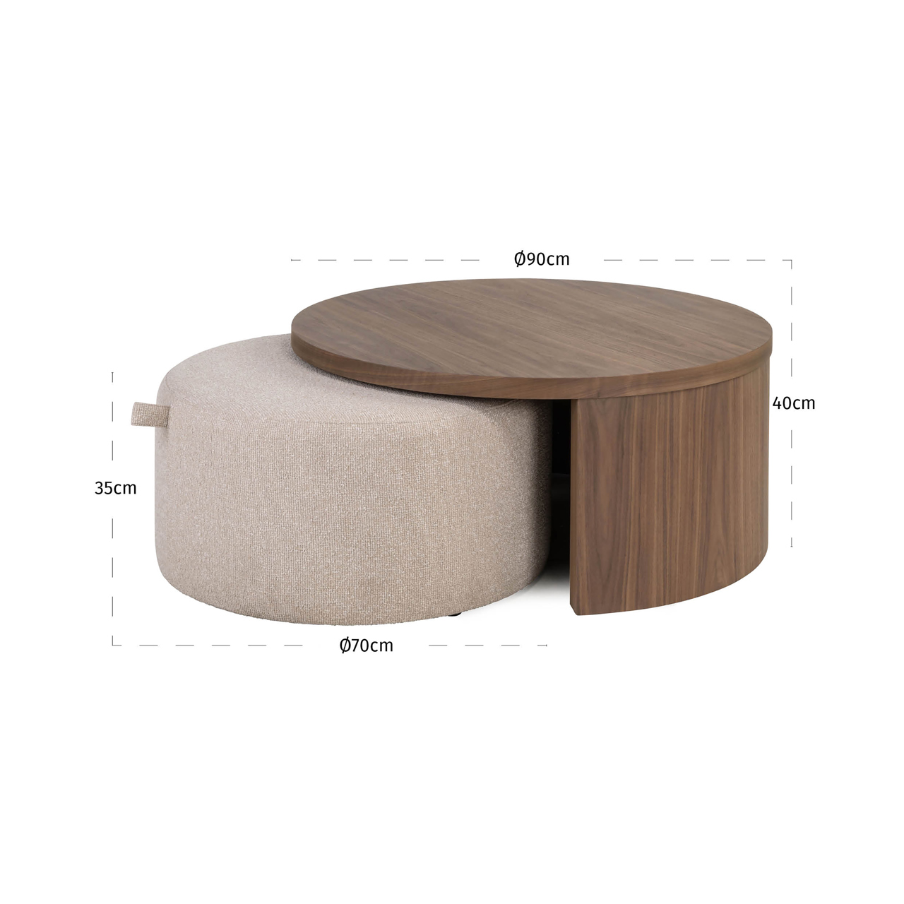 windsor salontafel afmetingen